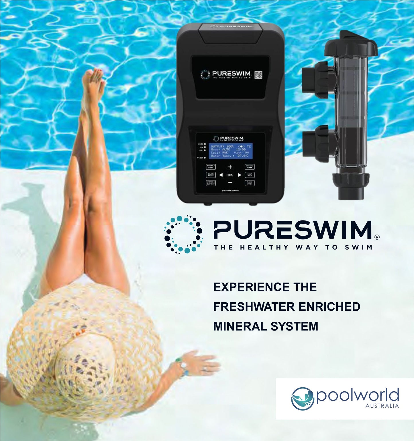 PURESWIM LOW SALT AND MINERAL CHLORINATOR