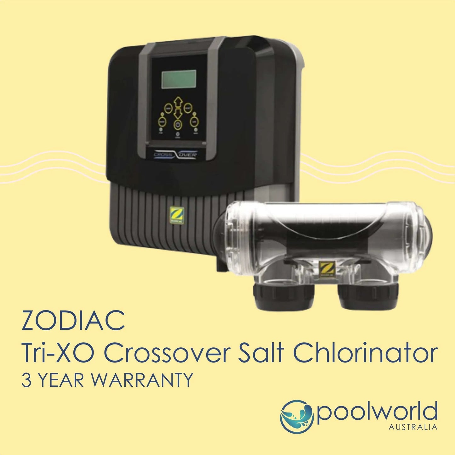 Tri-XO Crossover Salt Chlorinator, Pool World Australia