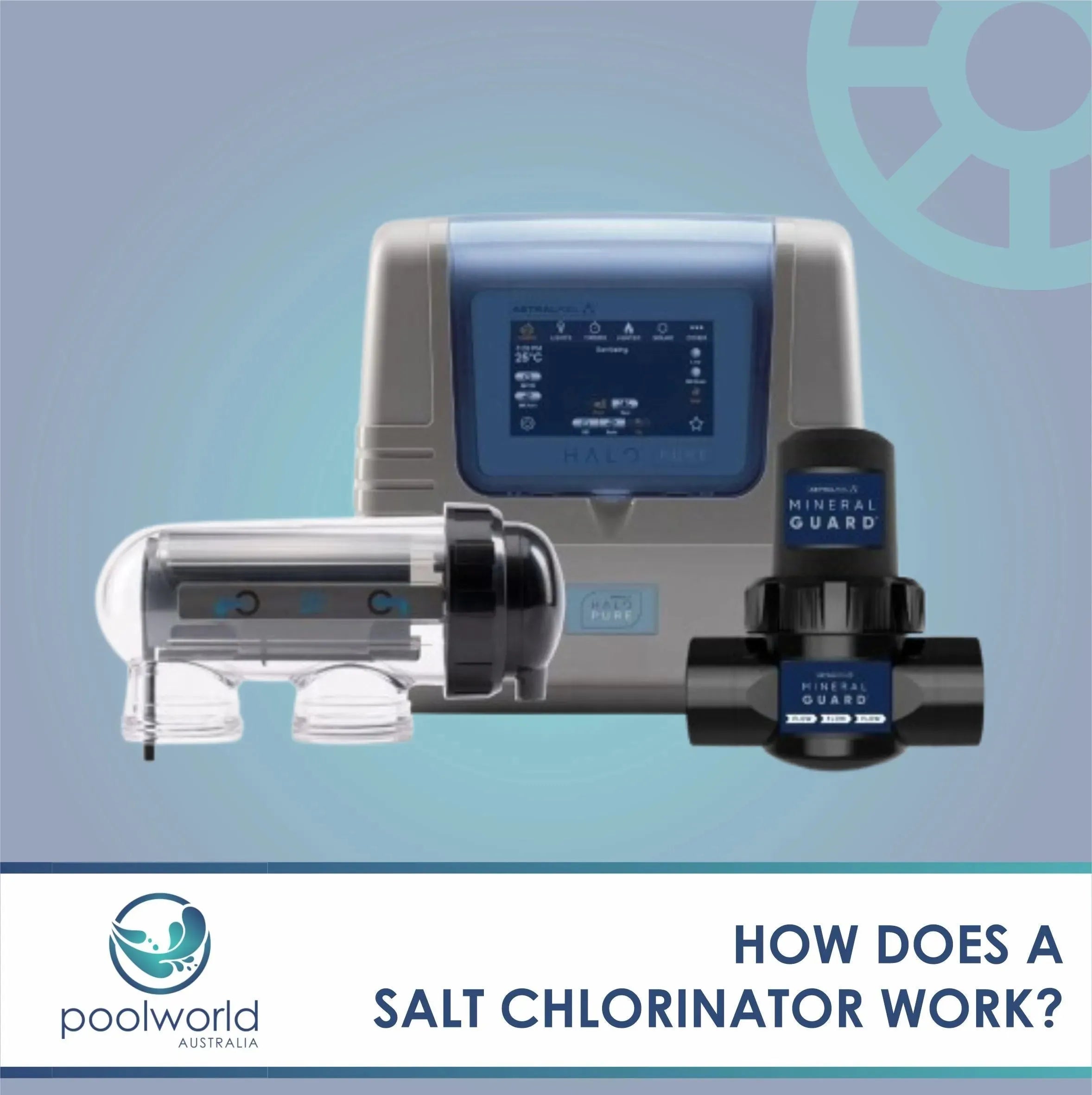 How a Pool Salt Chlorinator Works – Pool World Australia