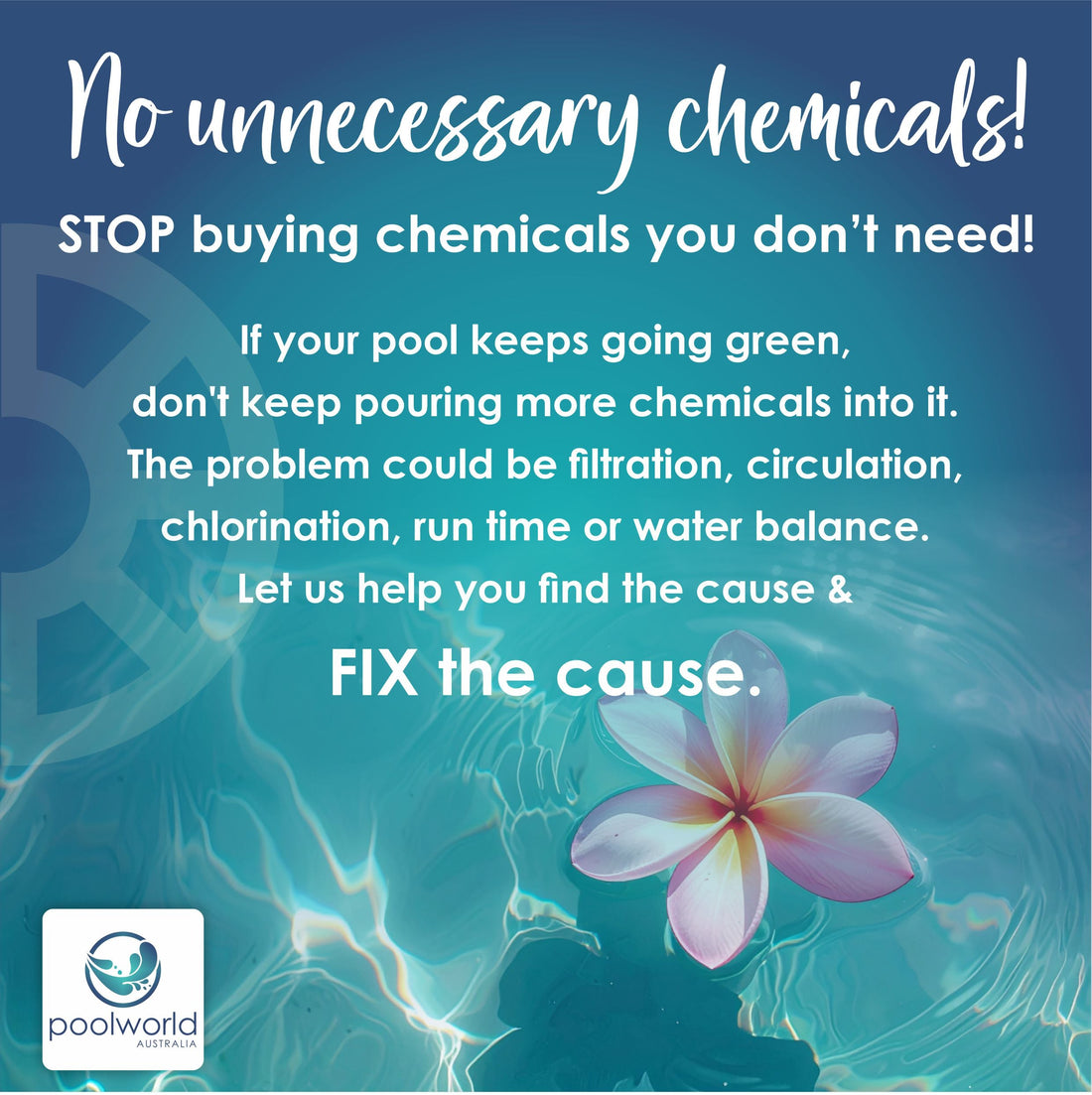 Stop Buying Pool Chemicals You Don't Need | Pool World Australia