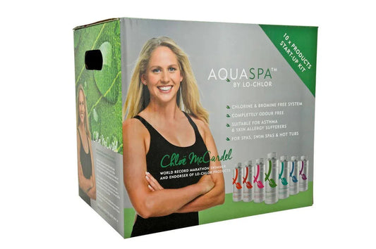 AquaSpa Start-Up Kit | Chlorine and Bromine Free – Spa Chemical