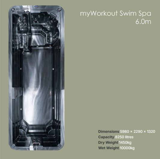 myWorkout | Swim Spa | Sapphire Spas, Pool World Australia