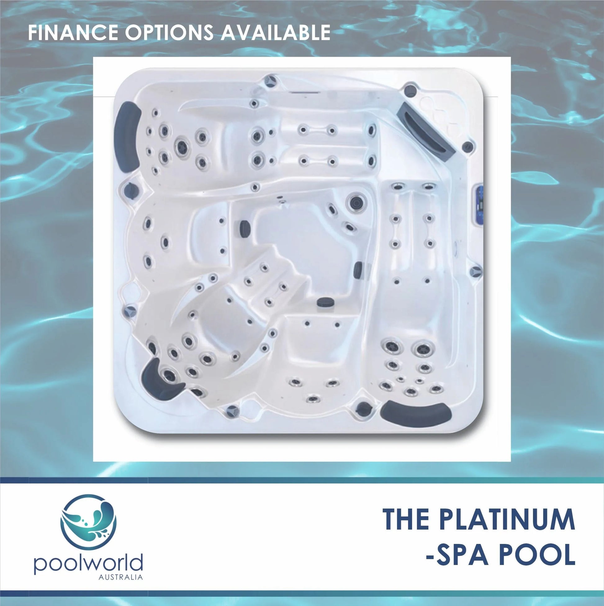 The Platinum - Spa, Pool World Australia