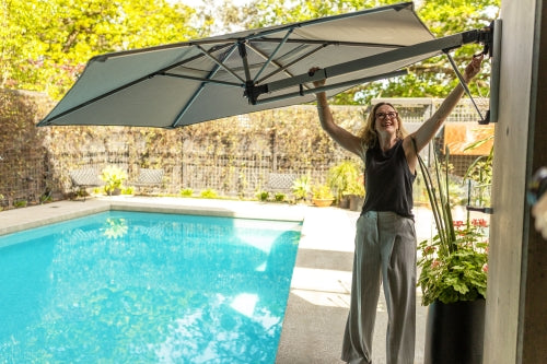Shadowspec Retreat™ Wall Mounted Umbrella