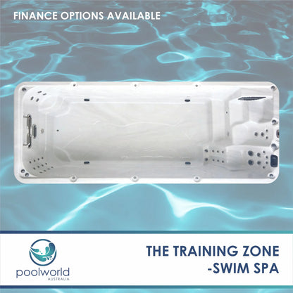 THE TRAINING ZONE - SWIM SPA, Pool World Australia