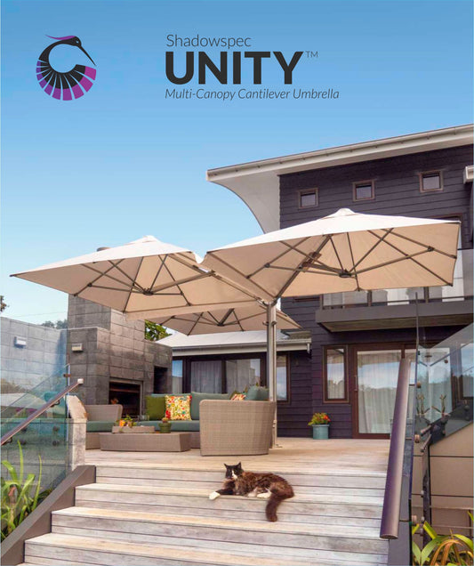 SHADOWSPEC UNITY Multi-Canopy Cantilever Umbrella