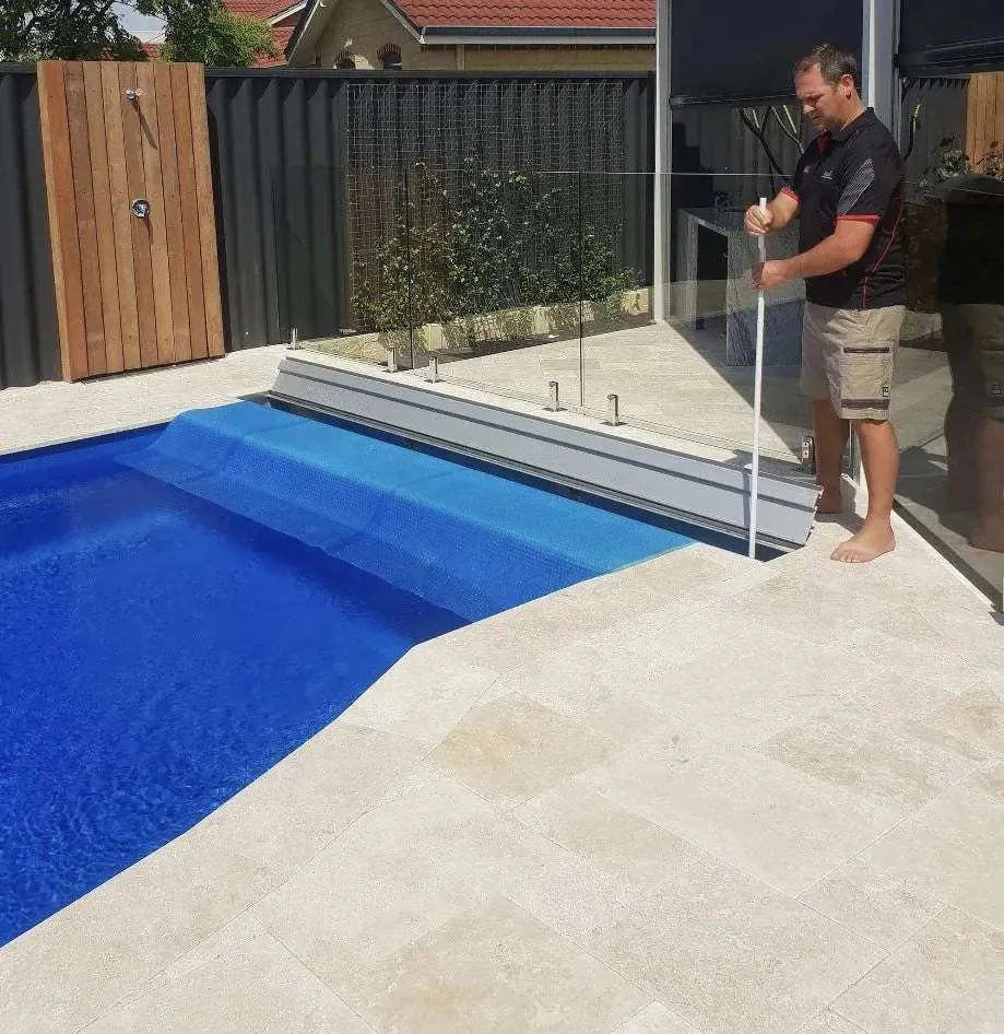 Daisy Below Ground Box Pool Cover Rollers, Pool World Australia