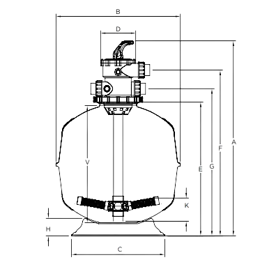 WATERCO EXOTUF MEDIA FILTER, Pool World Australia