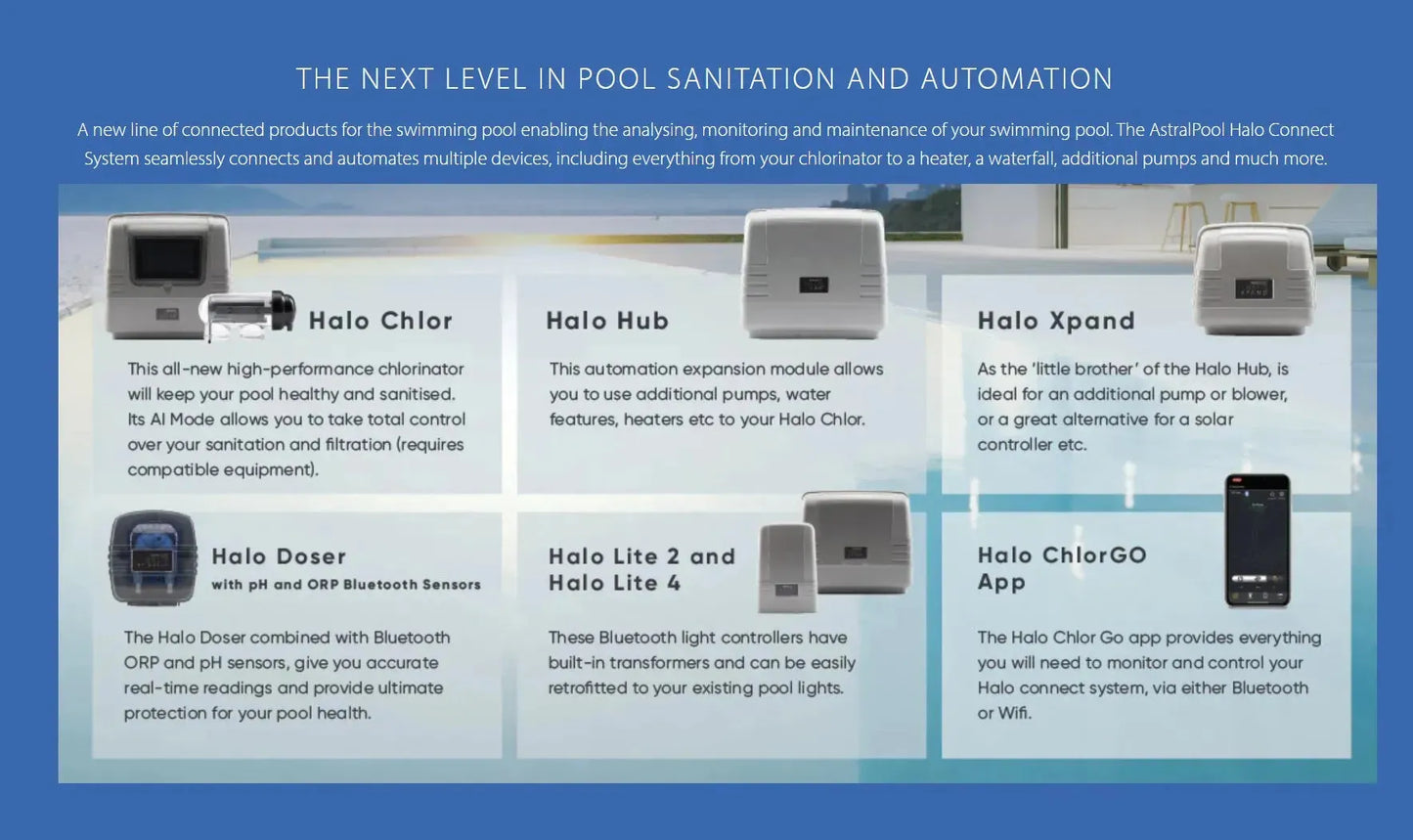 Halo doser and sensors