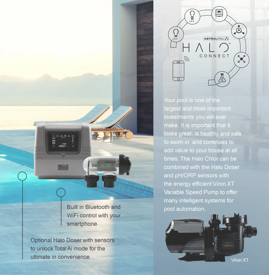 HALO CHLOR - Salt Chlorinator, Pool World Australia