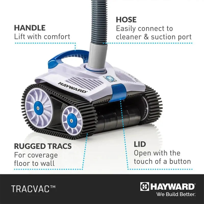 Hayward TracVac Automatic Suction Side Pool Cleaner, Pool World Australia