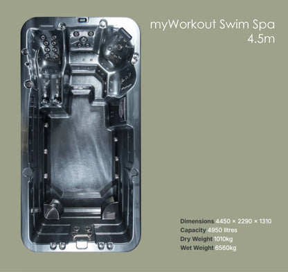 myWorkout | Swim Spa | Sapphire Spas, Pool World Australia