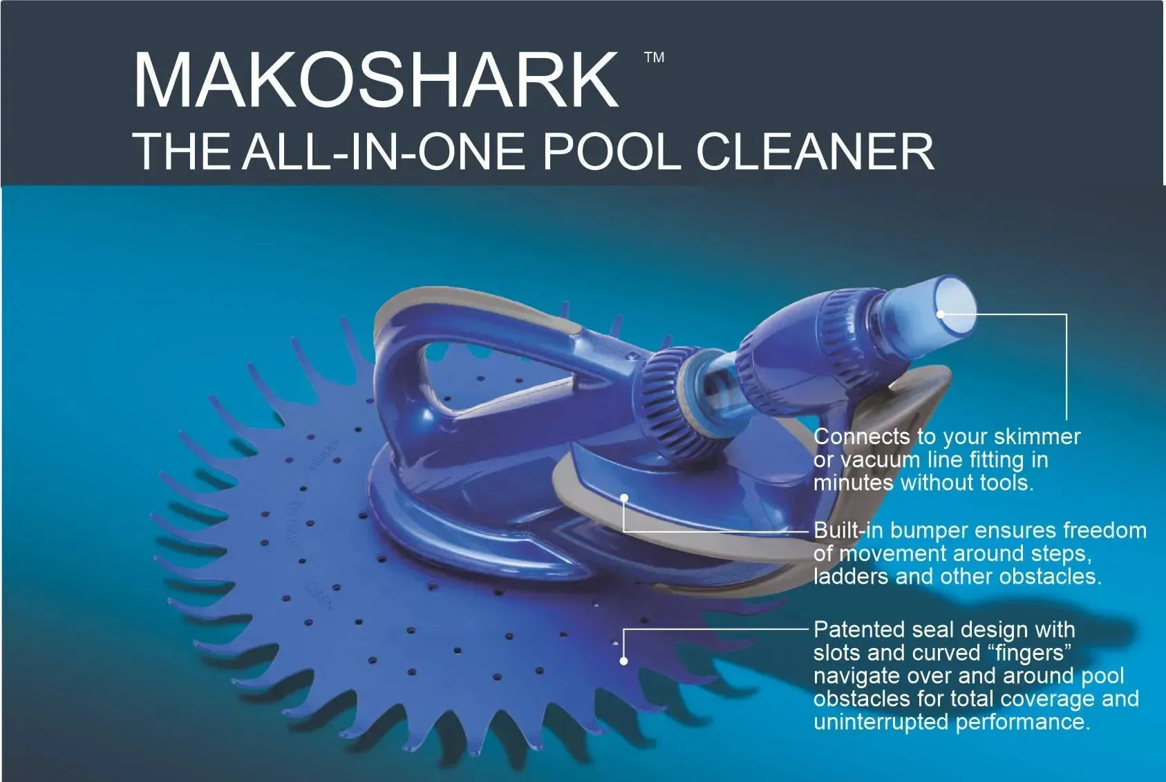 Pentair MAKOSHARK™ Pool Cleaner, Pool World Australia